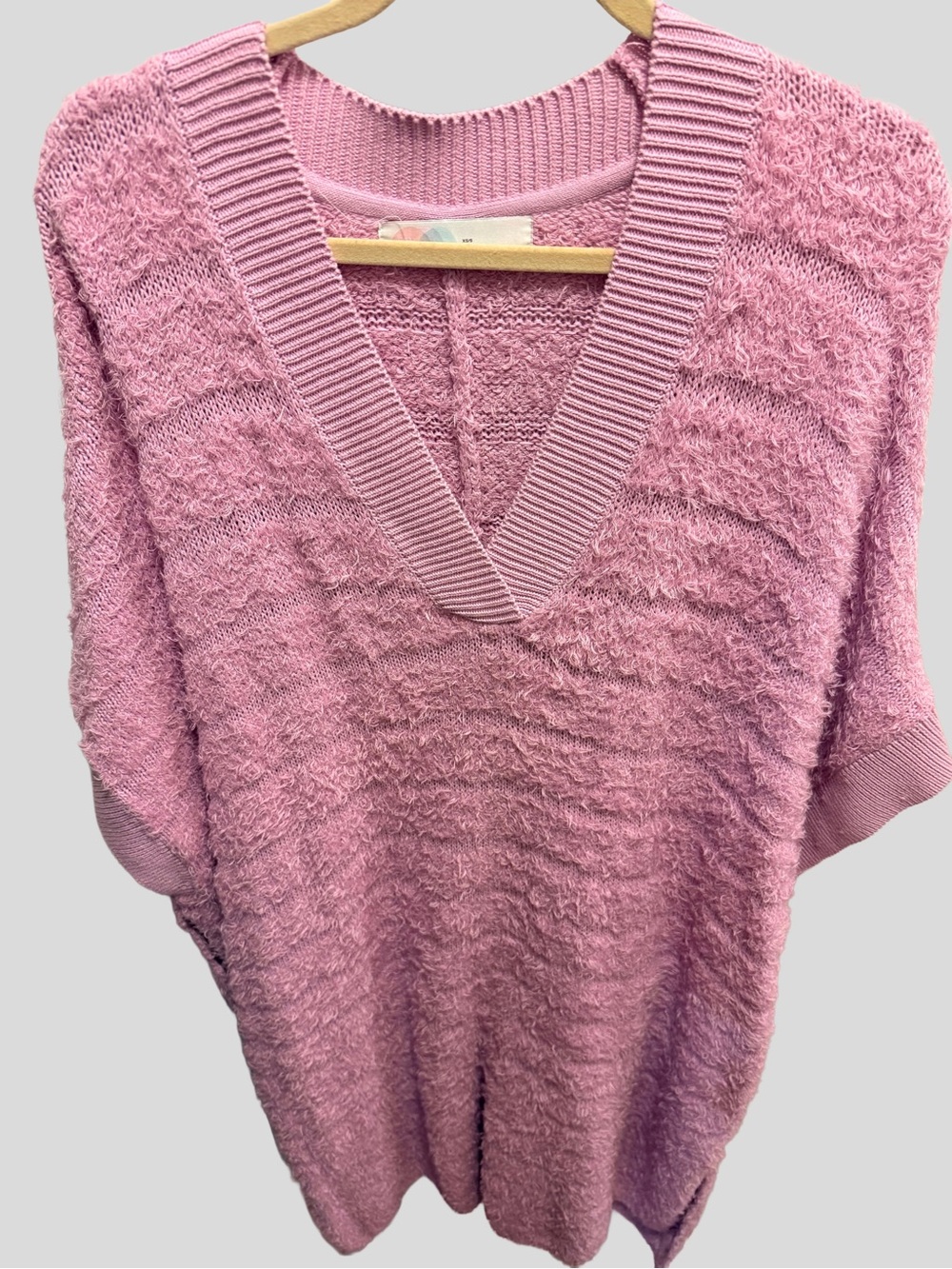 Free People Imani Textured Knit Oversized Pullover Sweater - Picture 14 of 14